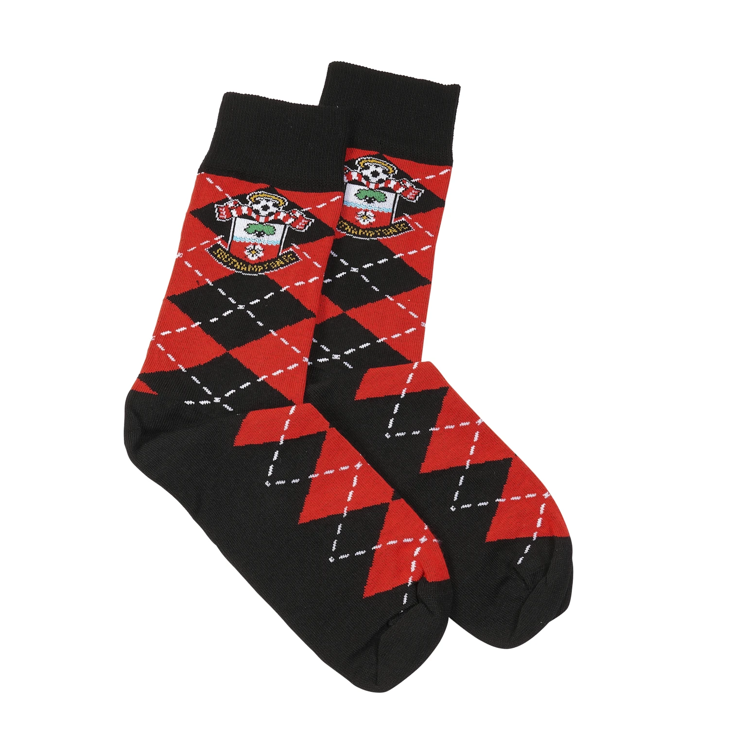 SAINTS CHEQUERED SOCKS