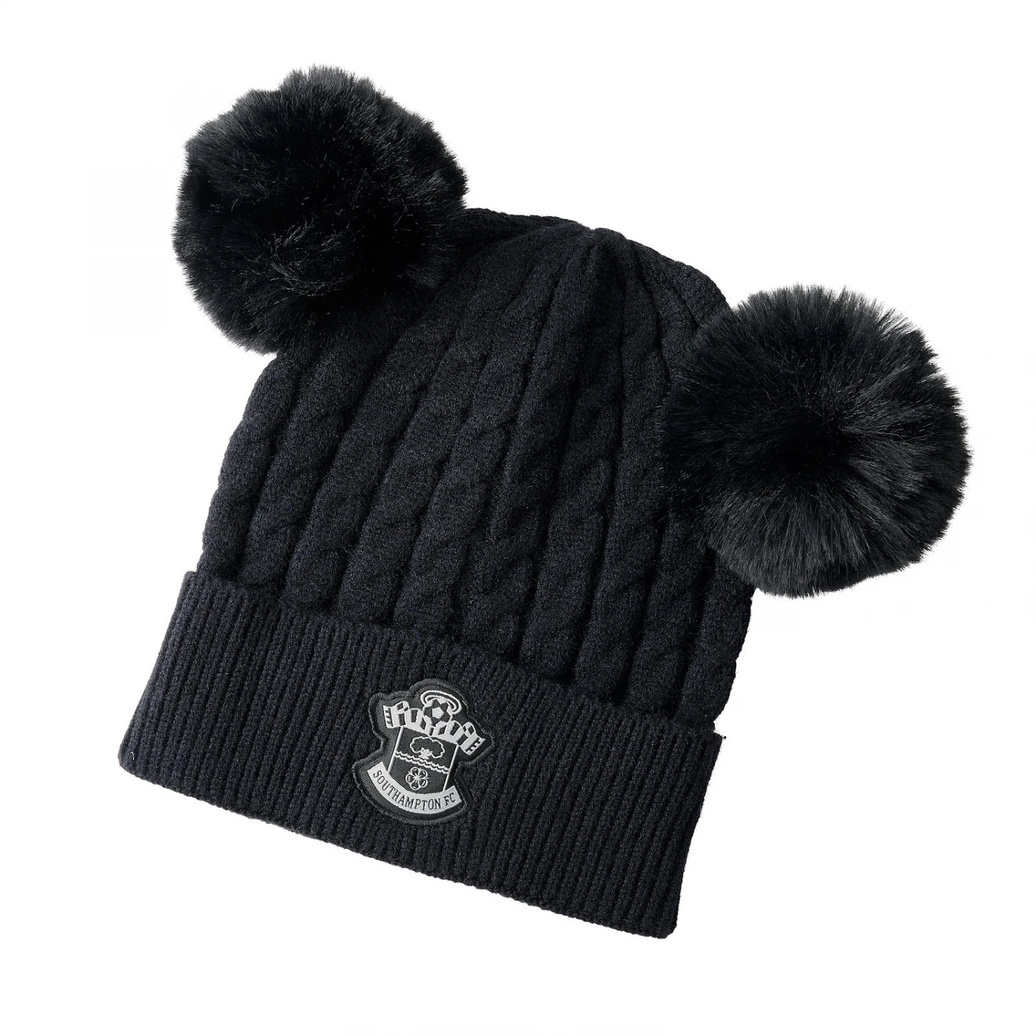 SAINTS DUAL POM BEANIE