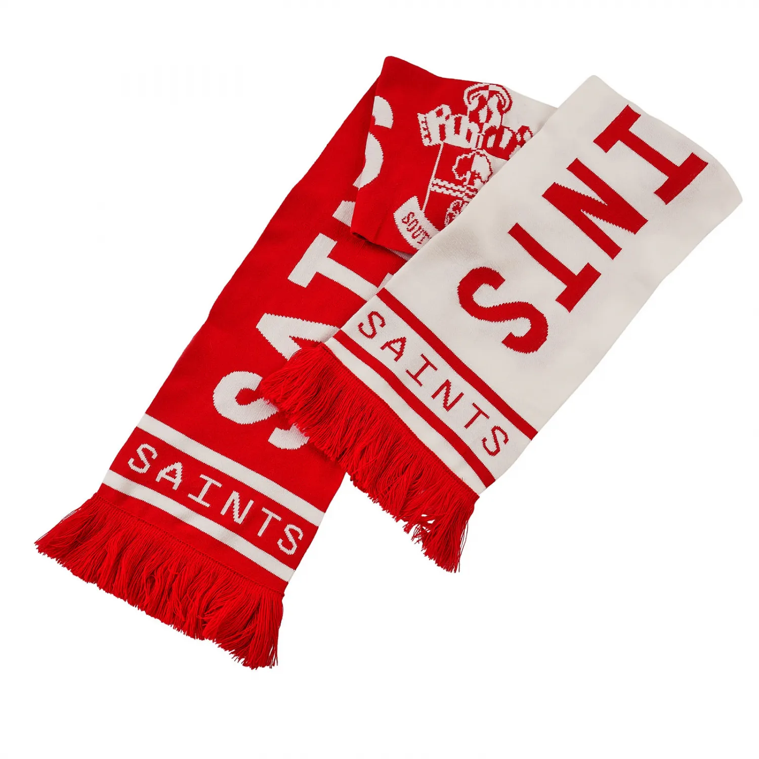 SAINTS HALF & HALF SCARF
