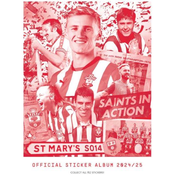 SAINTS OFFICIAL STICKER ALBUM 2024/25