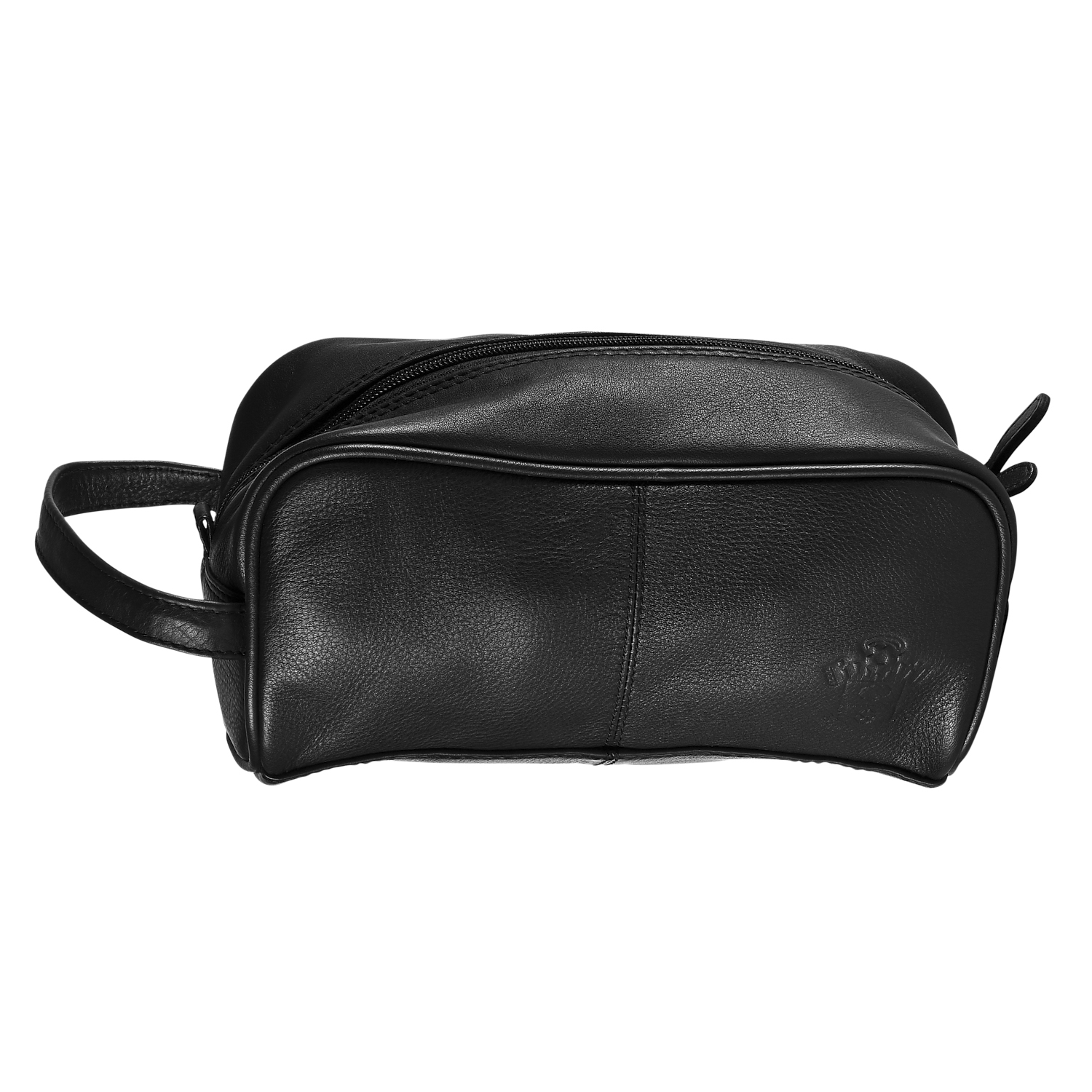 SAINTS LEATHER WASH BAG