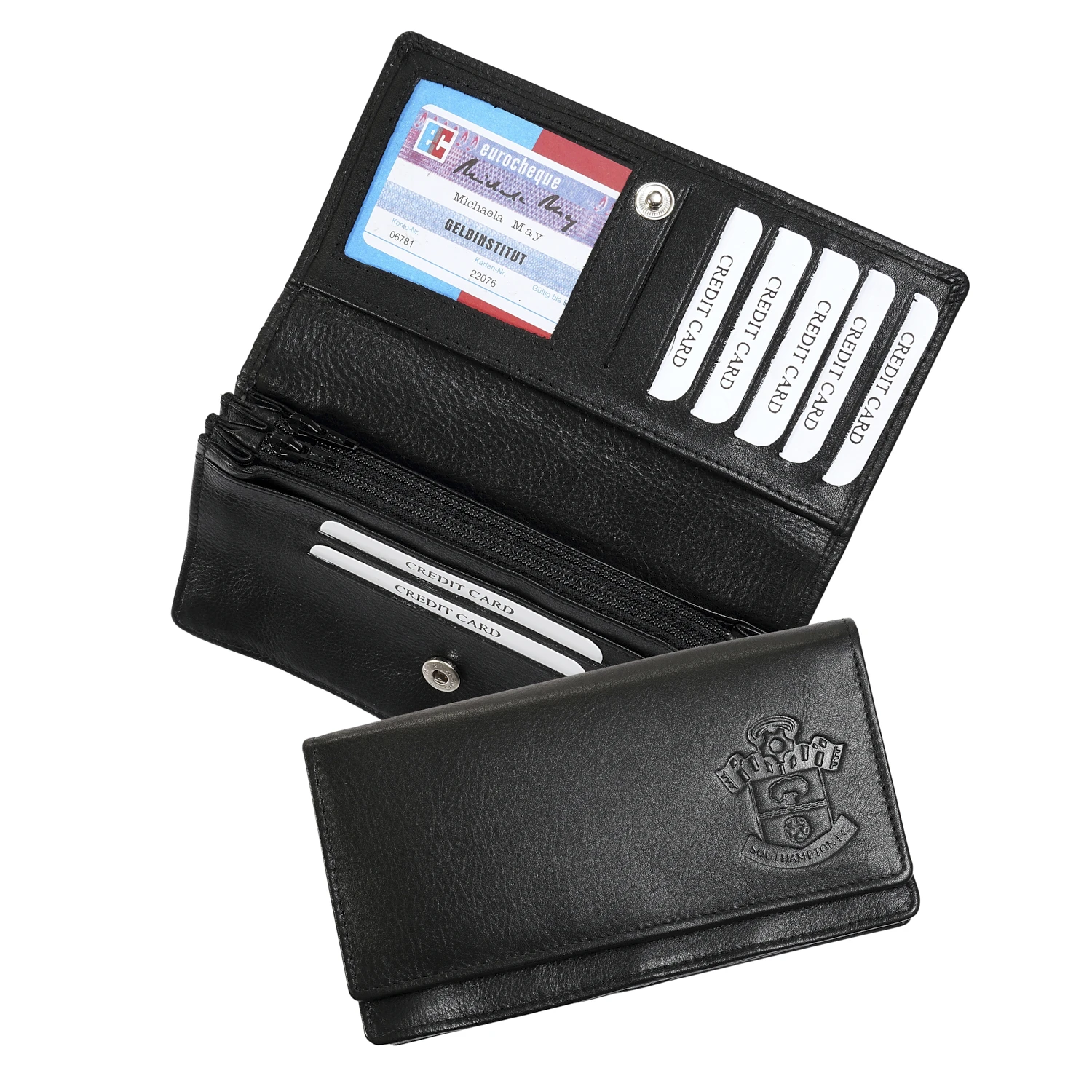 SAINTS LEATHER PURSE