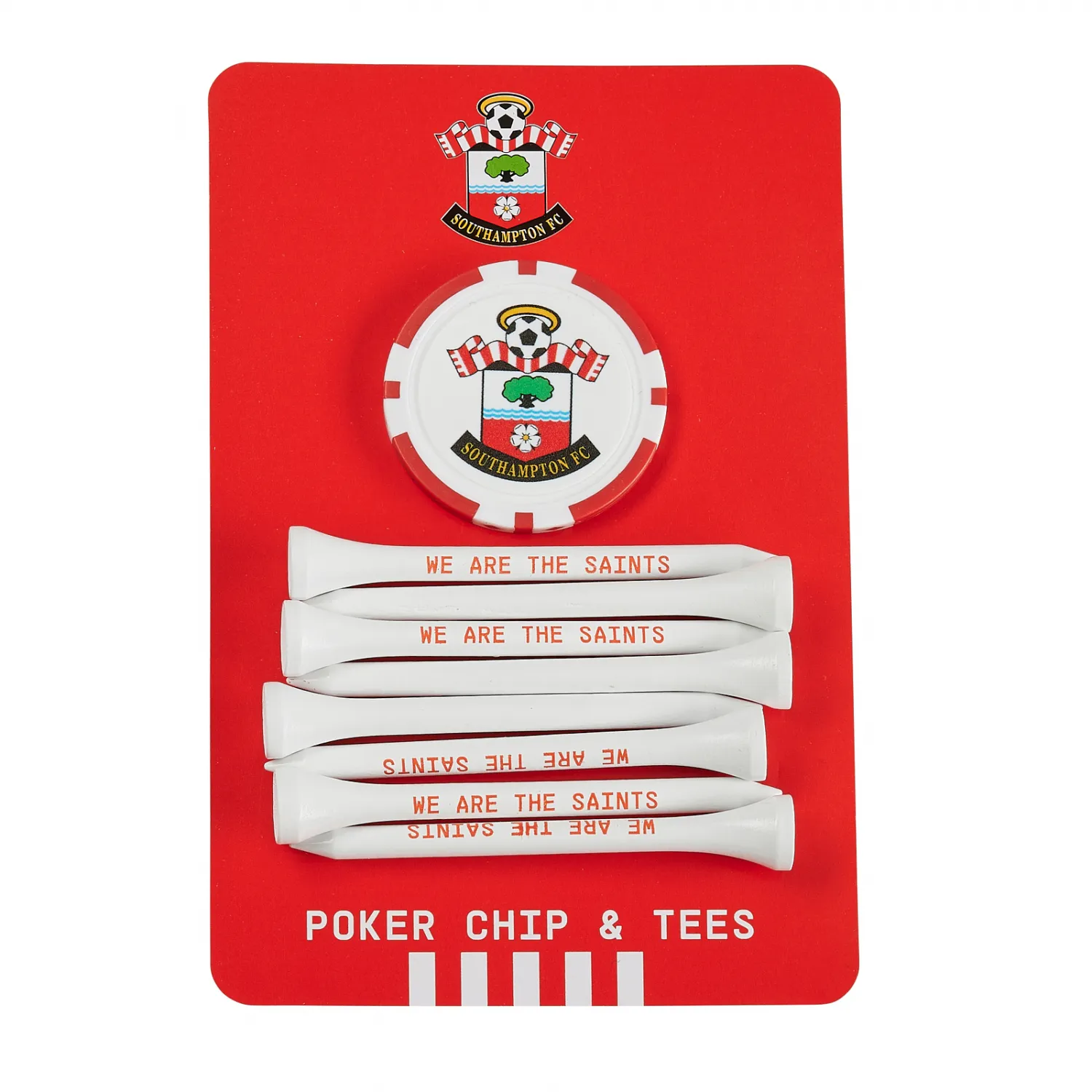 SAINTS BALL MARKER & TEE PACK